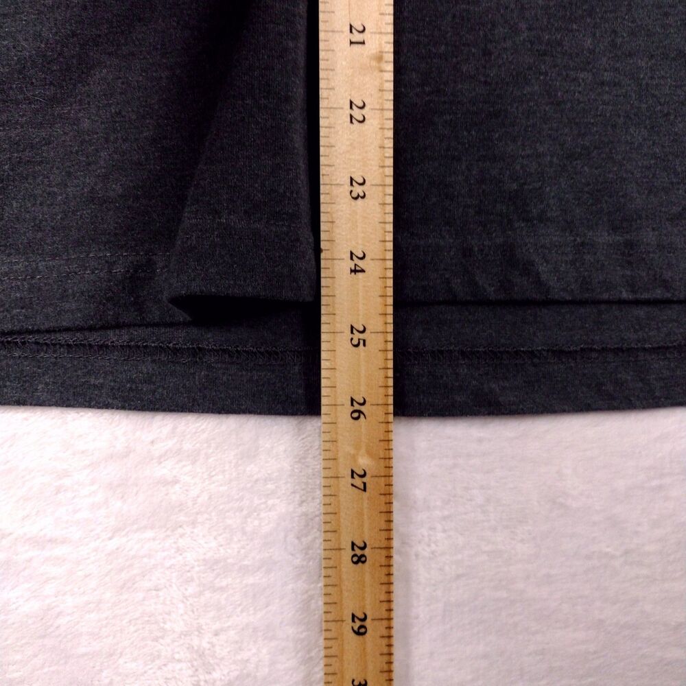 Champion Men's Graphic Tee, 2XL‎ Charcoal Gray Embroidered Logo Crewneck - Picture 3 of 8